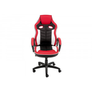 Компьютерное кресло Anis черное / красное / белое