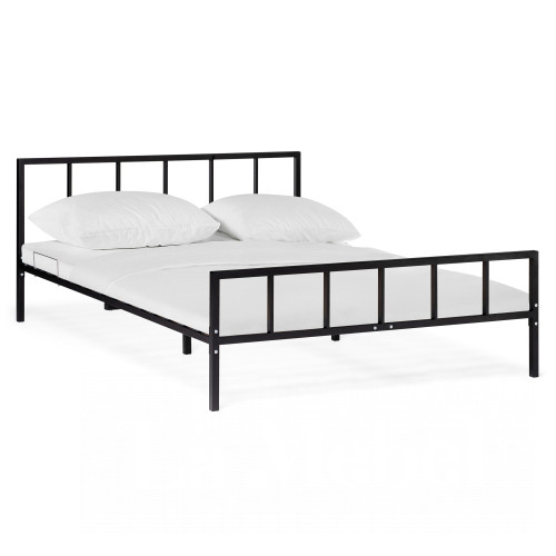 Двуспальная кровать Гримсей 160х200 черная