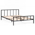 Двуспальная кровать Гримсей 160х200 черная