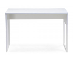 Письменный стол Ниа 115х60 белый / белый матовый