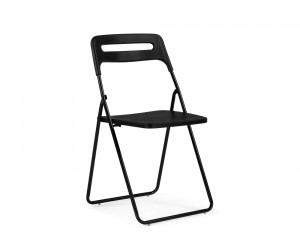Пластиковый стул Fold складной black