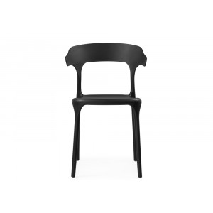 Пластиковый стул Vite black