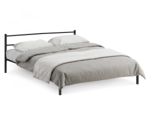 Полутораспальная кровать Фади 140х200 черная