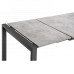 Стол Центавр 120 (160)х70 бетон / графит